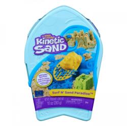Spin Master Kinetic Sand Surf N' Sand Paradise - Set cu Nisip Kinetic 283 g (681147117945)