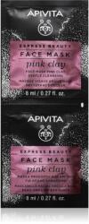 Apivita Express Beauty Pink Clay tisztító maszk 8 ml