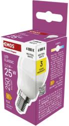 EMOS CLS Mini Globe, E14, 2, 2 W, 25 W, 250 lm, neurtální bílá (1525743439)