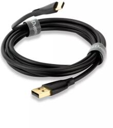 QED QE8184 USB A-C kábel 0.75m