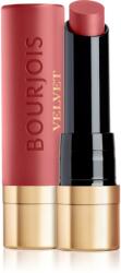 Bourjois Rouge Velvet The Lipstick hosszan tartó rúzs matt hatással árnyalat 49 Maca Rose 2.4 g
