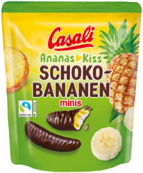 Casali Schoko bananas desszert 110g ananászos habosított banánkrém csok. mártva