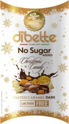 DIBETTE nas Dubai style krémmel töltött étcsokoládé desszert szaloncukor hozzáadott cukor nélkül, laktózmentes 200 g