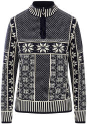 Dale of Norway Vardåsen Fem Sweater női pulóver L / sötétkék / fehér