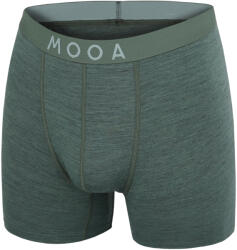 MOOA MerinoSilk 4in férfi boxer XL / zöld