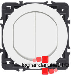 Legrand Céliane csillárkapcsoló (105), IP44, fehér, CB2XCM0001IP-HK (CB2XCM0001IP-HK)