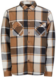 Fundango Roddy Lined Shirt férfi ing L / barna
