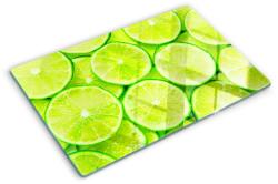 tulup Üveg vágódeszka fényképpel, Tulup, Limes, Zöld, 80x52 cm, 010010520060000007006 (010010520060000007006)