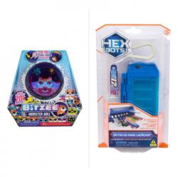 Spin Master Set avantajos: hamster interactiv Bitzee + Hex Bots Nano cu gandac cu reducere de 25 % (AS_6072283_6073688)