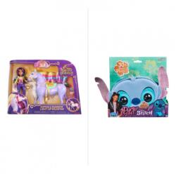 Academia Unicornilor OFERTĂ: Academia Unicornilor unicorn luminos cu păpușă + Purse Pets geantă Stitch GRATUIT (AS_6071553_6067400) Figurina