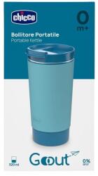 Chicco Fierbator electric Chicco GoOut, 4 temperaturi, inox si silicon, compact (9951767) Fierbator