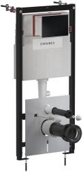 Omnires Flush Set Strongframe + Minimal cadru ascuns cu buton de acționare pentru vas wc suspendat STFWC1MRBLM (STFWC1MRBLM)