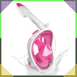 Realne Mască Integrală pentru Înot și Snorkeling la Piscină L/XL (RC-K-1758)