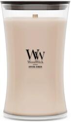 WoodWick Crystal Ginger illatos gyertya fa kanóccal 609, 5 g