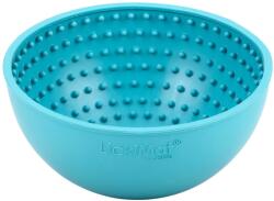 LickiMat LickiMat Wobble nyalótál, türkiz 21x19x9, 5 cm