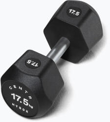 Centr Ganteră Centr Urethane Dumbbell Centr x Hyrox 17, 5 kg black