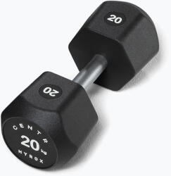 Centr Ganteră Centr Urethane Dumbbell Centr x Hyrox 20 kg black