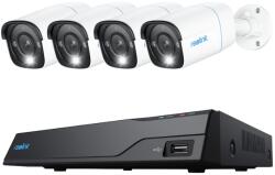 Reolink NVR Reolink RLK8-800B4; NVS8-8MB4 Contine un NVR NVS8 si 4 camere B800 4K Ultra HD Security System with Smart Detection Power over Ethernet Person/Vehicle Detection With 8-Channel NVR 2TB HDD Built-In