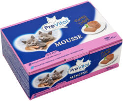 PreVital Nedves Macskaeledel konzerv Mousse vegyes junior 12x85g - patikamra