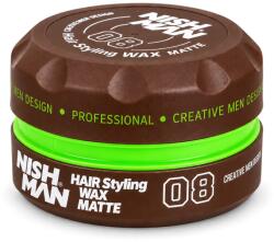 NISH MAN Hair Styling Wax Matte No. 08 150 ml