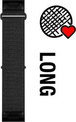 Garmin QuickFit 26 mm óraszíj - ComfortFit szövet - fekete, hosszú