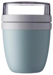 Mepal Ellipse müzlis pohár útközben - joghurt és müzli tartóval - 500 ml + 200 ml - Nordic Green - mikrózható és mosogatógép-álló