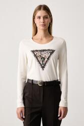 Guess longsleeve pentru femei din bumbac cu elastan SAVANNA 9BY2-BUDZYO_01X (W6BI57.K7387)
