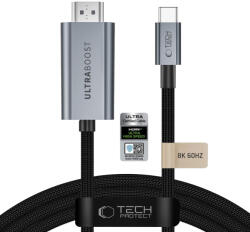 Tech-Protect UltraBoost USB-C - HDMI 2.1 Kábel 8K 60Hz - 300 cm (5906302341542)