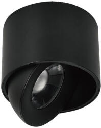 V-TAC CREE COB 12W mennyezeti LED mélysugárzó, állítható szöggel, fekete házzal, CCT - SKU 24475 (24475)