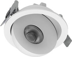 V-TAC CREE COB 18W süllyeszthető LED mélysugárzó, állítható szöggel, fehér házzal, CCT - SKU 24480 (24480)