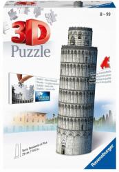 Ravensburger 3D puzzle, Pisai ferde torony modell, 216 darabos, 29 cm magas, 8 éves kortól (30812)