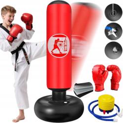  Felfújható Boxzsák 160CM Álló Edzés Gyerekeknek Felnőtteknek Strapabíró (6921003625790)