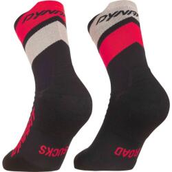 DYNAFIT ULTRA MID SK Black Out Ultra Coral - șosete de alergare