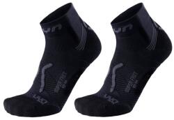 UYN MAN RUN SUPER FAST SOCKS 2PRS PACK Black/Anthracite - 2 perechi de șosete de alergare