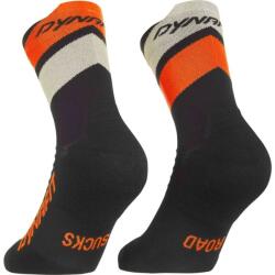 DYNAFIT ULTRA MID SK Black Out Ultra Orange - șosete de alergare