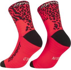 DYNAFIT RUN WILD MID SK Ultra Coral - șosete de alergare