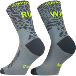 DYNAFIT RUN WILD CREW SK Smoke Blue - șosete de alergare