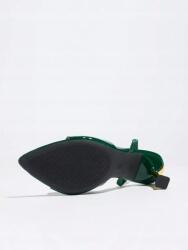 Shein zöld magassarkú flip-flop papucs S06 39