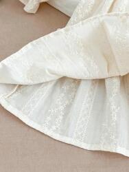 Shein Krémszínű Fodros Ruha S06 86-92