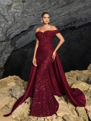 Shein bordó edzőruha S06 L