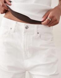  Asos Design Fehér Farmer Nadrág Magas Szárú B23 Xs