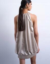 Topshop Bézs Ujjatlan Miniruha B23 M