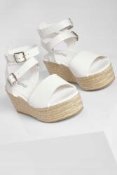 Boohoo Fehér Espadrilles Szandál ZT2 40