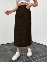 Shein Fekete Farmer Maxi Szoknya PK01 S