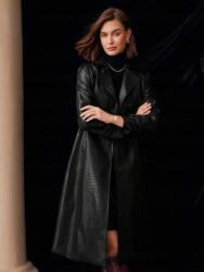 Shein Fekete Bőr Utánzatú Szoknya S06 ysu S