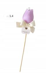 Shein Lila Virággyertya S07 19CM
