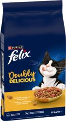 FELIX Doubly Delicious Adult csirkével és pulykával 10kg száraz macskaeledel