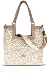  Zellia Női Válltáska 26074 Beige-Taupe - Pantera - (47685451)