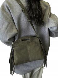 Shein zöld rojtos kézitáska S07 24X10X20