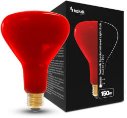 Technik Special Light Infra izzó Piros R125 150W E27, 180°, dimmelhető, TSL-IR-150WE27 (TSL-IR-150WE27)